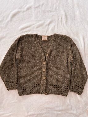 Carraig Donn cardigan made in Ireland